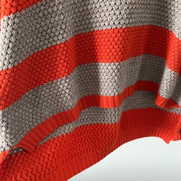 Orange & Grey Sweater - Picture 2 of 3